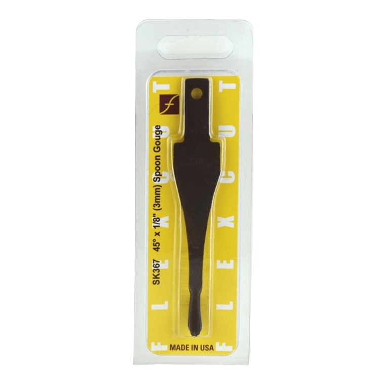 FlexCut&reg; SK367 1/8" x 45&deg; V-Spoon - full pic 