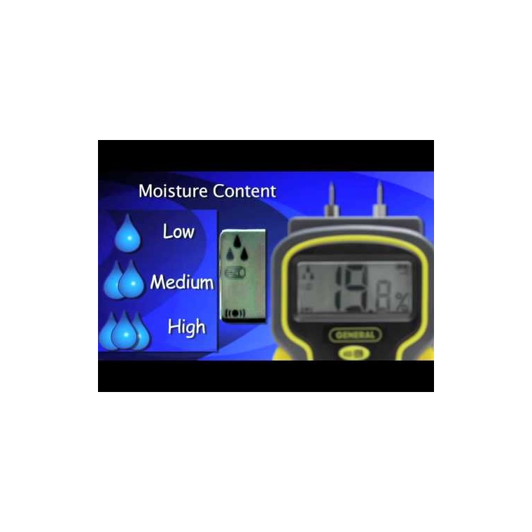 Pin Type LCD Moisture Meter - main pic