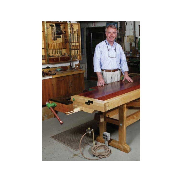 A Traditional European Workbench Downloadable Plan - full pic 
