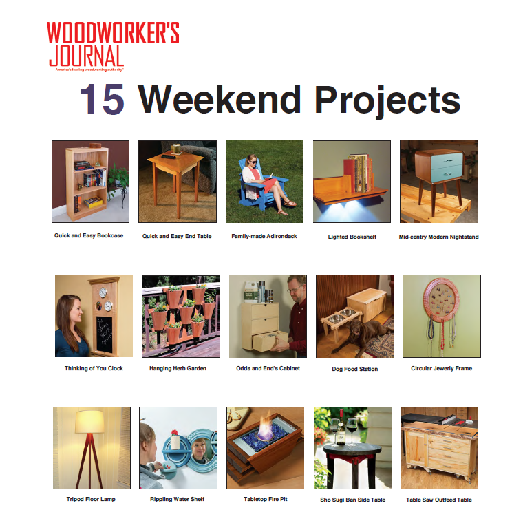 15 Weekend Projects Collection - main pic