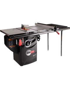 SawStop 1.75 HP Professional Table Saw w/36'' Fence, Rails, and Extension Table