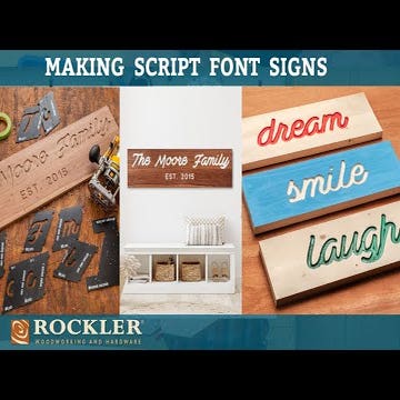 Interlock Sign Making Kit by Rockler - Review - WoodLogger