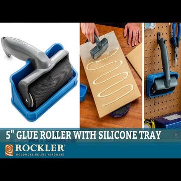 WoodRiver - Silicone Glue Roller Tray