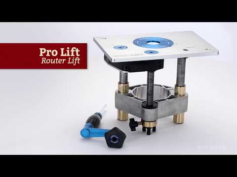 Router plate with lift discount