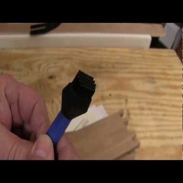 4pcs Woodworking Soft Silicone Brush Tools Kit Latex Brush Glue Applicator  Scraper Glue Tray For Wood