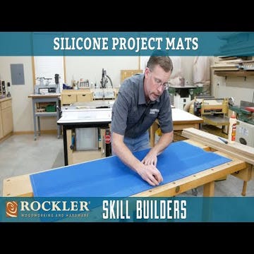 Rockler Silicone Glue Mat XL (23x30) - Heat Resistant Mat for Projects,  Garage, Shop, Dining Room Table – Easy to Clean Silicone Mats for Crafts –