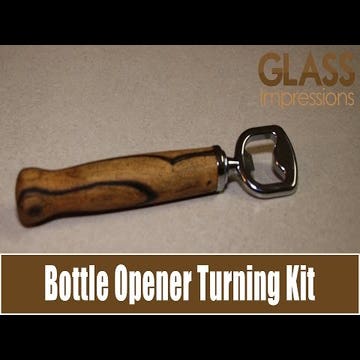 Rockler Pewter Bottle Opener Turning Kit