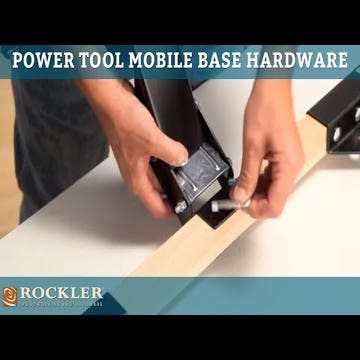Rockler All-Terrain Mobile Base, Holds up to 800 lbs!, Rockler Woodworking  and Hardware