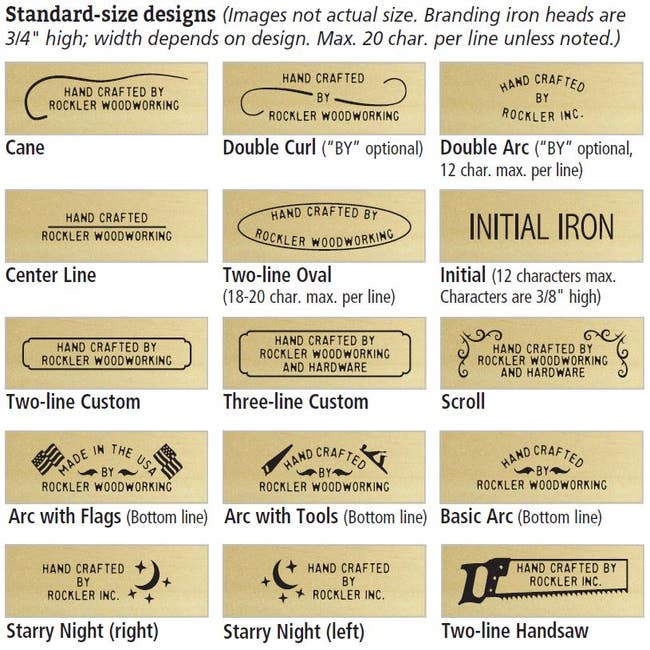 Branding Irons Unlimited - Wood Burning Pen – tagged Numbers