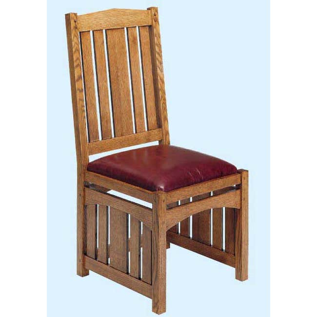 Arts Crafts Dining Room Chairs Downloadable Plan