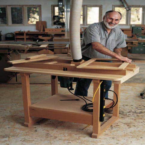 Woodworker's Journal Ultimate Router Table Plan