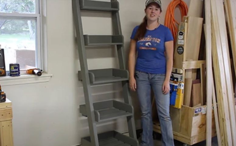 april wilkerson builds a leaning shelf