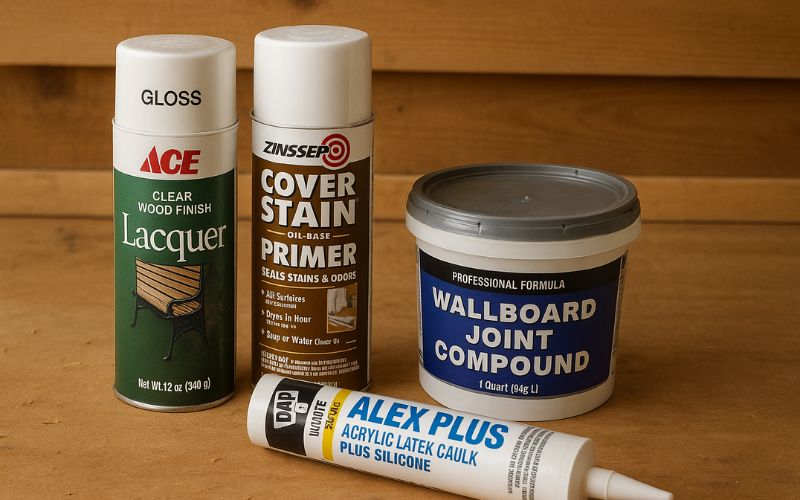 finishing products for creating a smooth finish