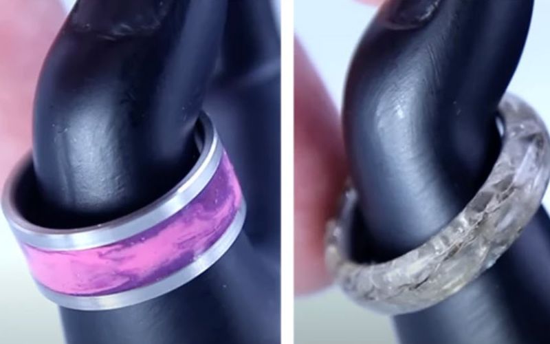 turning crayon ring