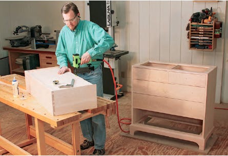 Square up and nail down drawers