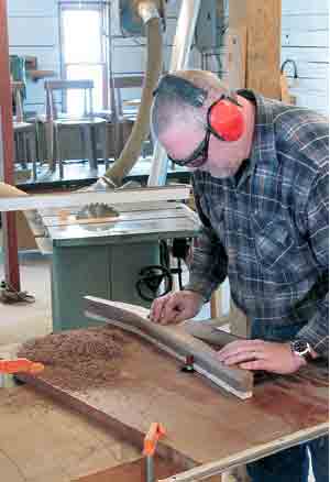 Template guided router cuts on chair legs