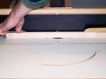 Milling out handles for a rolling pin