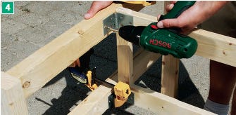 Assembling frame and leg base for patio table