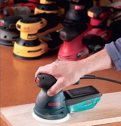 Nineteen tested random orbit sander