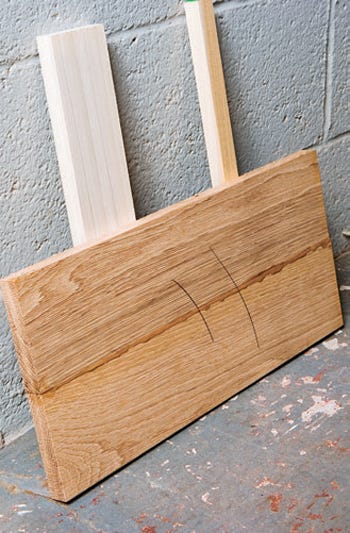 Letting rub joint hide glue cure overnight