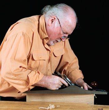 Planing rub joint workpieces in a vice