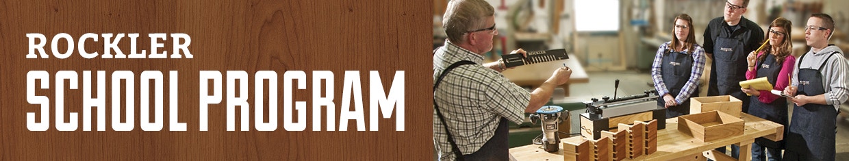 Rockler School Discount Program - Education