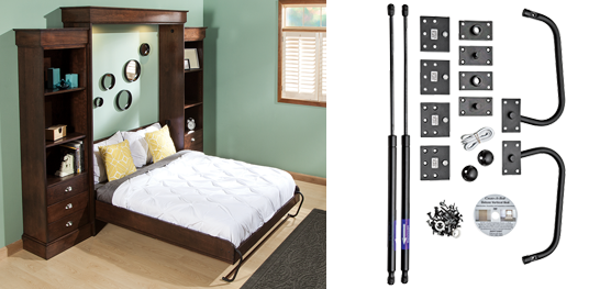Frameless Murphy Bed Hardware