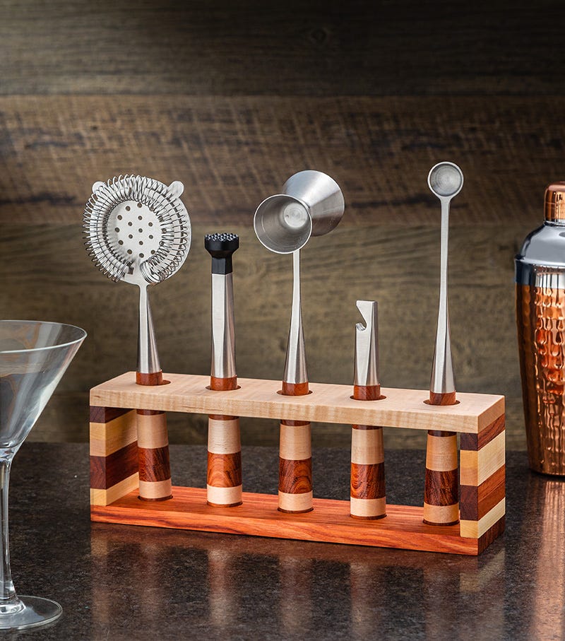 Bar Tools and Rack