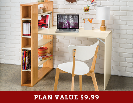 Modern Shelf Desk Project Plan