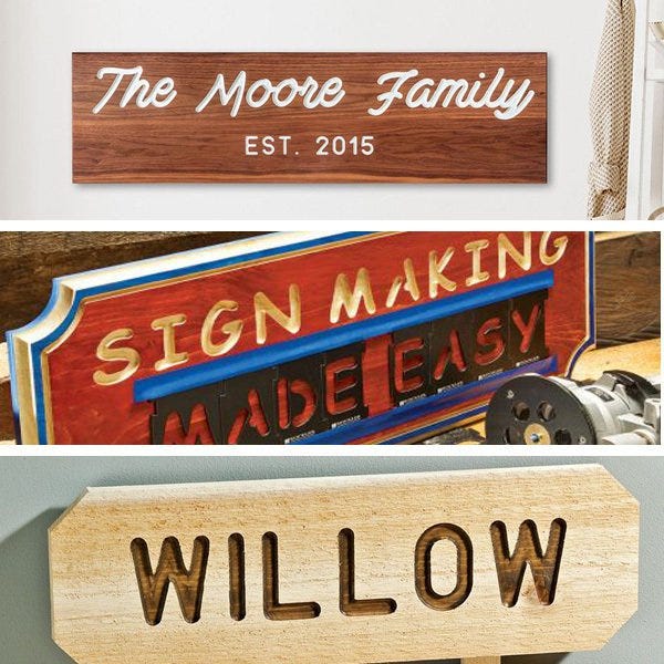 wood signs