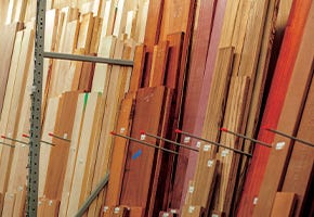 expanded lumber selection