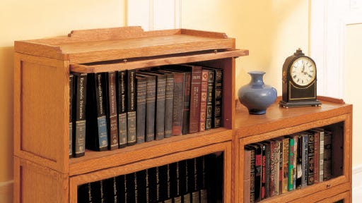 Modular Barrister's Bookcase Free Downloadable Plan