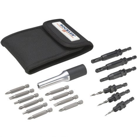 Rockler insty-drive self-centering countersink driver bit set