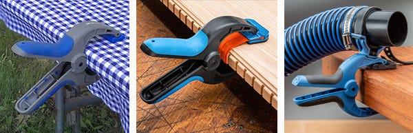 spring clamps - bandy clamps - hose holder clamps