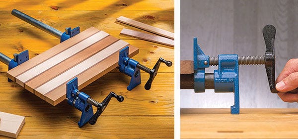 woodworking pipe clamps
