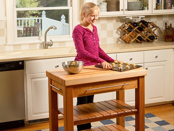 How to Trick-Out a Rolling Kitchen Cart