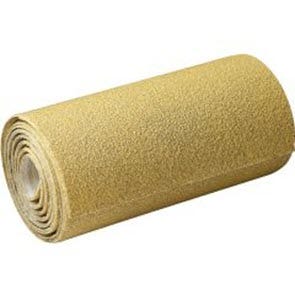 Adhesive sandpaper roll