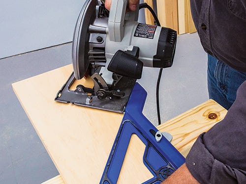 Kreg circular saw crosscutting jig