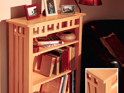 Building an Arts and Crafts Style Bookcase