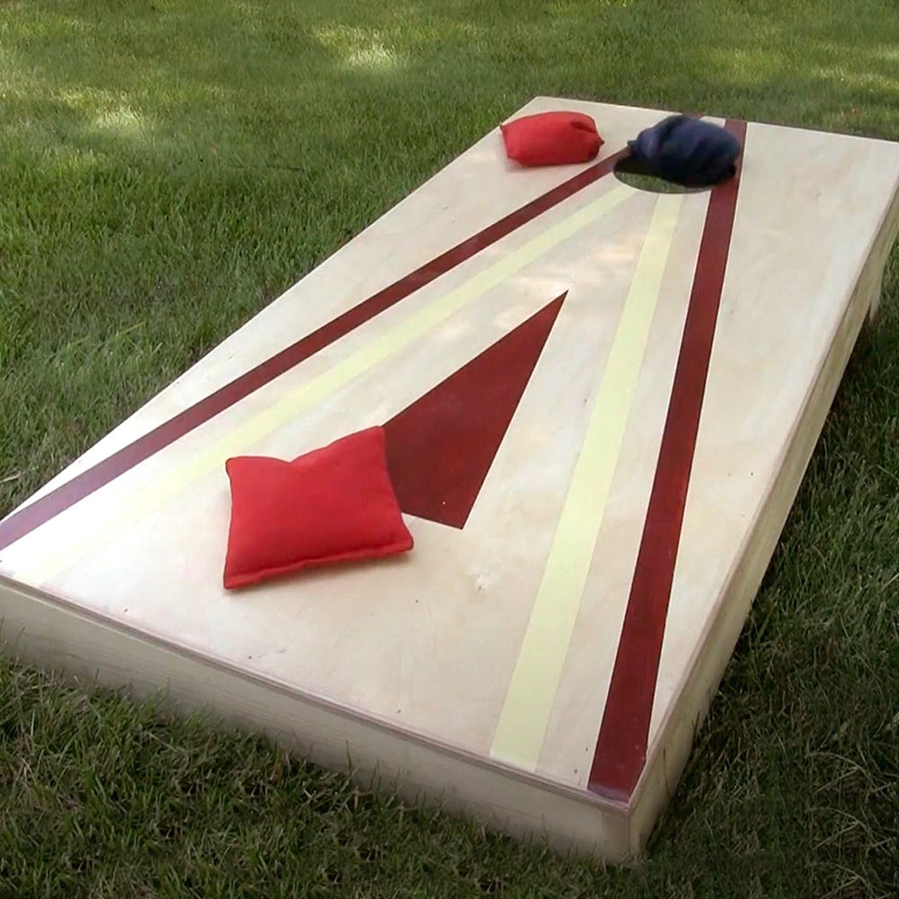 move infinite Scholarship how to build a bean bag toss game board ...