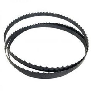 Coiled carbide band saw blade