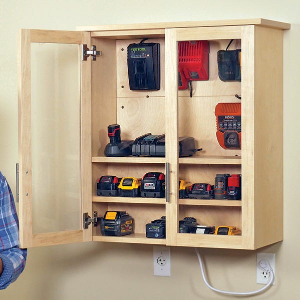 battery charger cabinet