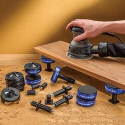 Rockler bench cookie plus work grippers master kit