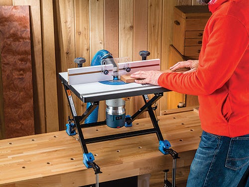 Rockler convertible benchtop router table