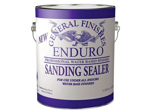 Can of general finishes enduro sanding sealer
