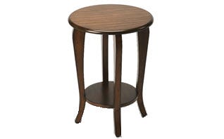 cherry wood accent table