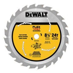 DeWalt eight and a quarter inch table saw blade