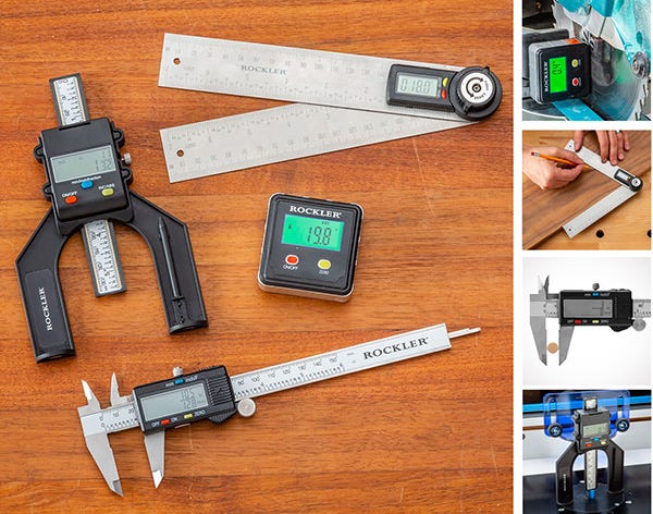 four tool digital measuring kit