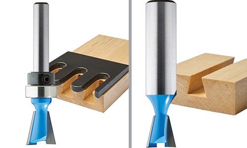 Hand router shop bits for wood