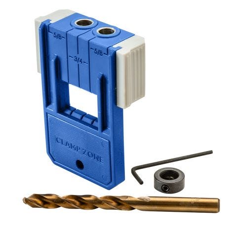 Rockler doweling jig kit with stop collar and bit